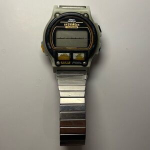 vintage early-to-mid 1990s Timex Ironman Triathlon digital watch